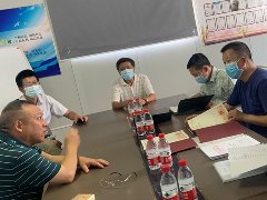 省环保协会来我司指导工作