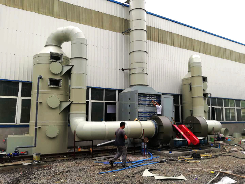 湖北龙星钢构有限公司-废气处理